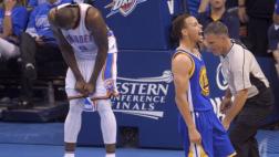 NBA: Warriors vencieron a Oklahoma y empataron serie del Oeste