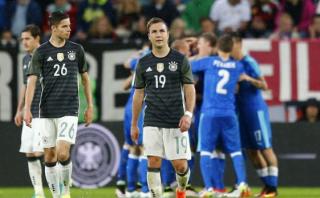 Alemania fue sorprendido por Eslovaquia y cayó 3-1 en amistoso