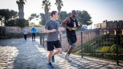 Mark Zuckerberg rompe récord al correr y lo sube a Facebook