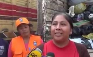 Chosica: recuperó dinero que su sobrina botó a la basura