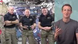 Facebook transmite por primera vez en vivo ¡desde el espacio!
