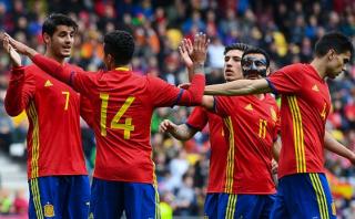 España goleó 6-1 a Corea del Sur en amistoso FIFA 