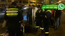 San Luis: motociclista intentó fugar tras atropellar a anciano