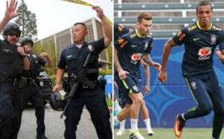 Brasil modificó su lugar de entrenamiento luego de un tiroteo