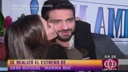 Pablo Heredia y Alessandra Fuller, juntos en estreno de obra