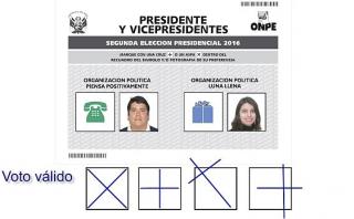 Segunda vuelta: la ONPE brindó recomendaciones sobre cómo votar