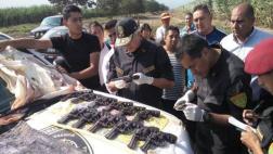 La Libertad: hallan enterradas armas hurtadas por delincuentes