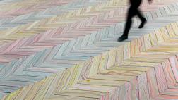 Marbelous Wood, descubre estos pisos de madera llenos de color