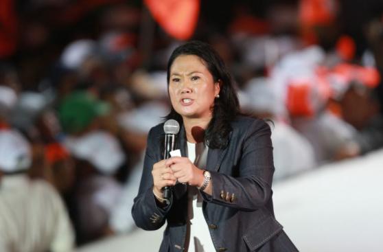 Keiko Fujimori cerró campaña presidencial en Villa El Salvador