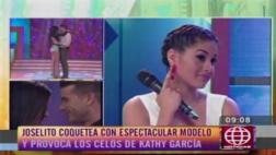 "Combate": Ambar Montenegro muy romántica con Joselito Carrera