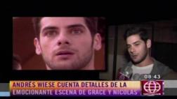 Al fondo hay sitio: Andrés Wiese, agotado tras escena con Grace