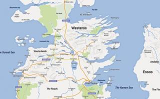 Google Maps: así luciría el universo de "Game of Thrones"