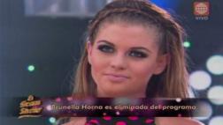 Brunella Horna, eliminada de "El gran show" de Gisela Valcárcel