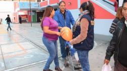 Niño tenía globo de Fuerza Popular y padres fueron intervenidos