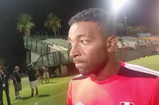 Jair Céspedes: "Ecuador es un equipo muy veloz"