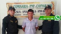 San Martín: 4 requisitoriados fueron detenidos luego de votar