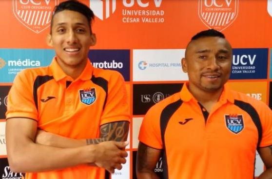 César Vallejo presentó a Christofer Gonzales y Antonio Gonzales