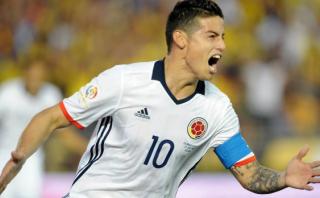 James Rodríguez anotó así su segundo gol en la Copa América