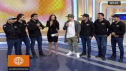 Mario Hart y Christian Domínguez fusionaron esta popular cumbia