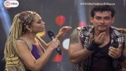 "El gran show": Christian Domínguez se rompió la nariz en vivo