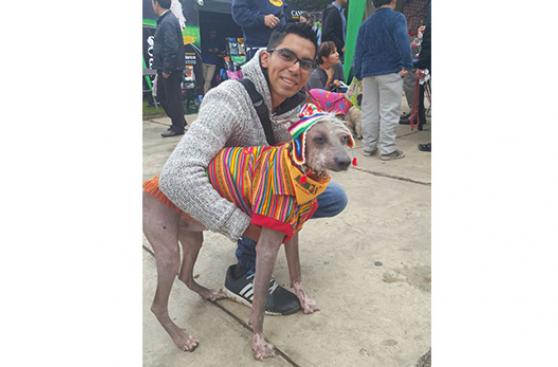 Surco celebra aniversario del Perro Peruano 