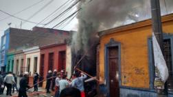Incendio en La Victoria: un anciano murió asfixiado