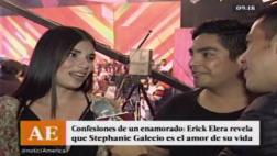 Erick Elera ya convive con Stephanie Galecio y planea casarse