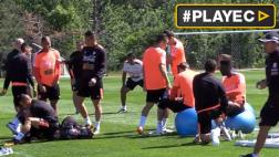 Selección peruana se prepara así para enfrentar a Colombia