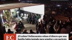 Roban dinero reunido para sepultar a víctima de accidente