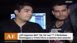 Christian Domínguez y Erick Elera graban balada romántica