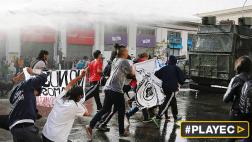 Chile: estudiantes se enfrentaron a la policía durante protesta
