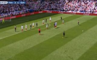 Gareth Bale anotó gol de tiro libre: ¿Se lo 'comió' Joe Hart?