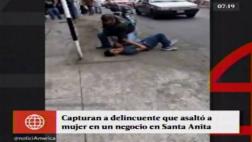 Santa Anita: PNP de civil atrapó a sujeto que robó a anciana