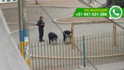 Policía ordenó hacer ejercicios a jóvenes que fumaban en parque