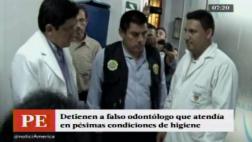 SMP: cayó falso dentista que usaba taladro de construcción