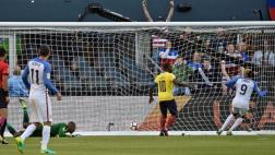 Estados Unidos marcó su segundo gol gracias al 'ghanés' Zardes