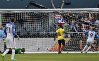 Estados Unidos marcó su segundo gol gracias al 'ghanés' Zardes