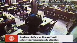 Lince: roban 7 mil soles en chifa de avenida Arenales