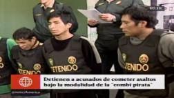 Asaltaban a universitarios bajo modalidad de la 'combi pirata'