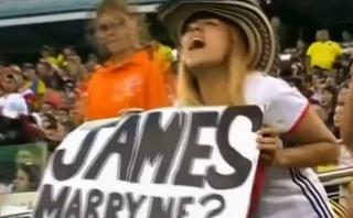 James Rodríguez: aficionada le pide matrimonio en Copa América