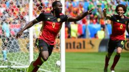 Bélgica goleó 3-0 a Irlanda en la Euro con doblete de Lukaku