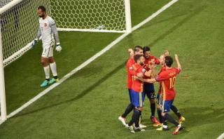 Euro 2016: España y la genial toma aérea del gol de 22 toques
