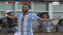 Argentina: ‘blooper’ de Venezuela le da segundo a Higuaín