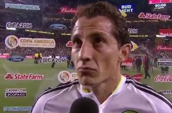 Andrés Guardado entre lágrimas: "No nos merecemos irnos así"