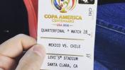 Fue por primera vez a ver a México y presenció el 7-0 con Chile