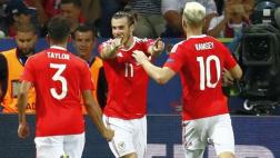 Gales goleó 3-0 a Rusia y pasó a octavos como líder del Grupo B