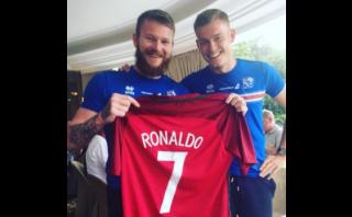 Eurocopa 2016: la broma de Islandia a Cristiano Ronaldo