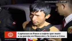 Sujeto que asesinó a madre y huyó con dos hijos cayó en Pasco