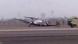 Jorge Chávez: cerraron pista hora y media por falla en aeronave