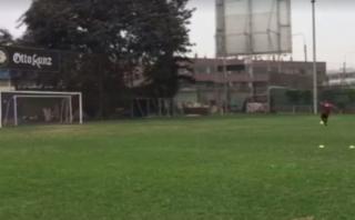 Jefferson Farfán alista su puesta a punto en un campo desolado